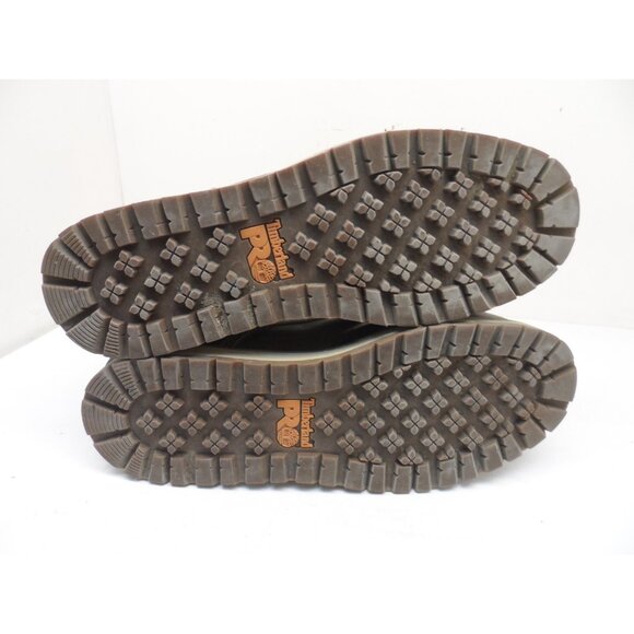 Timberland PRO Men's 6" ATCP Irvine Wedge Work Boots A5NFT Brown Size 11W - Picture 6 of 9